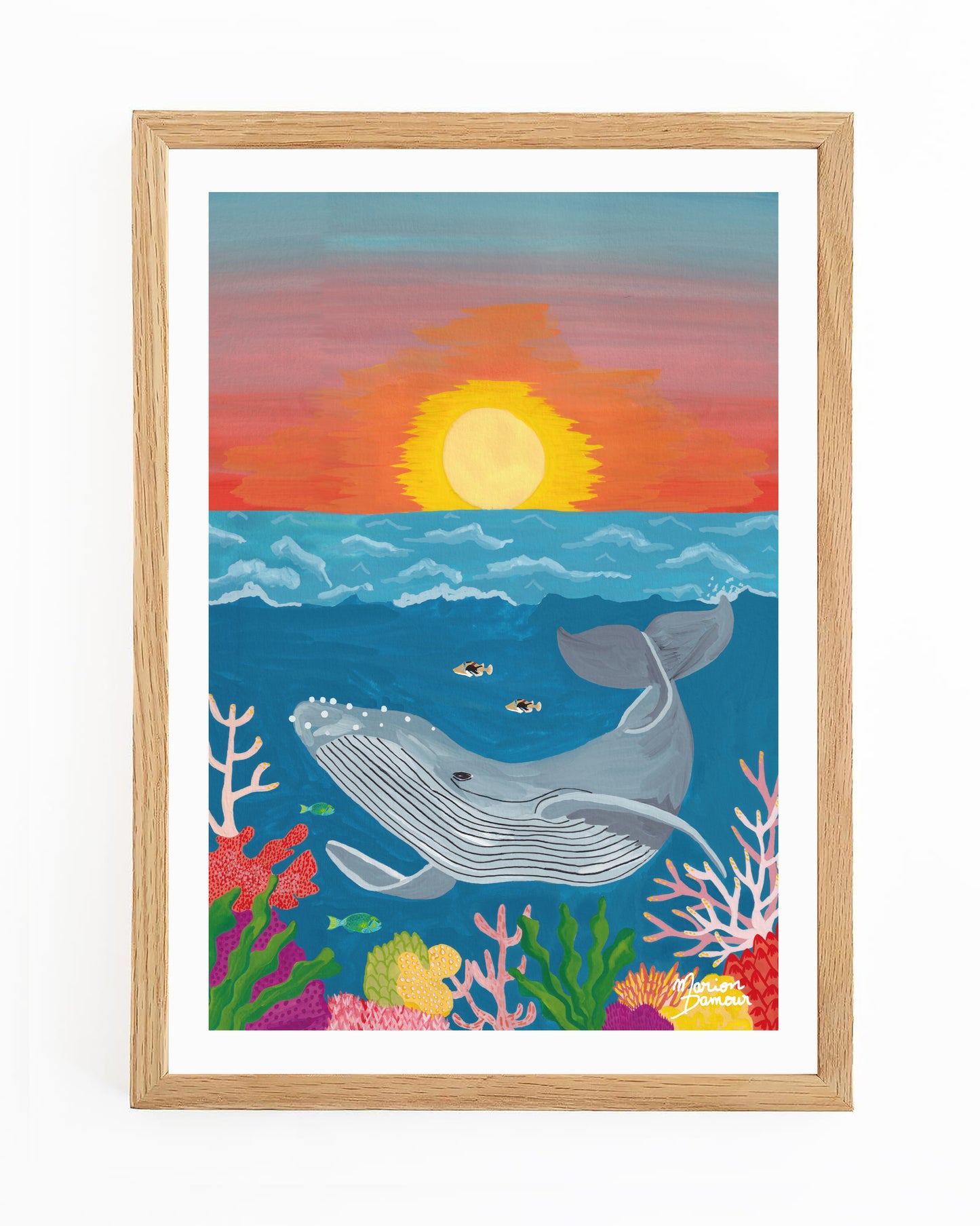 Affiche Baleine