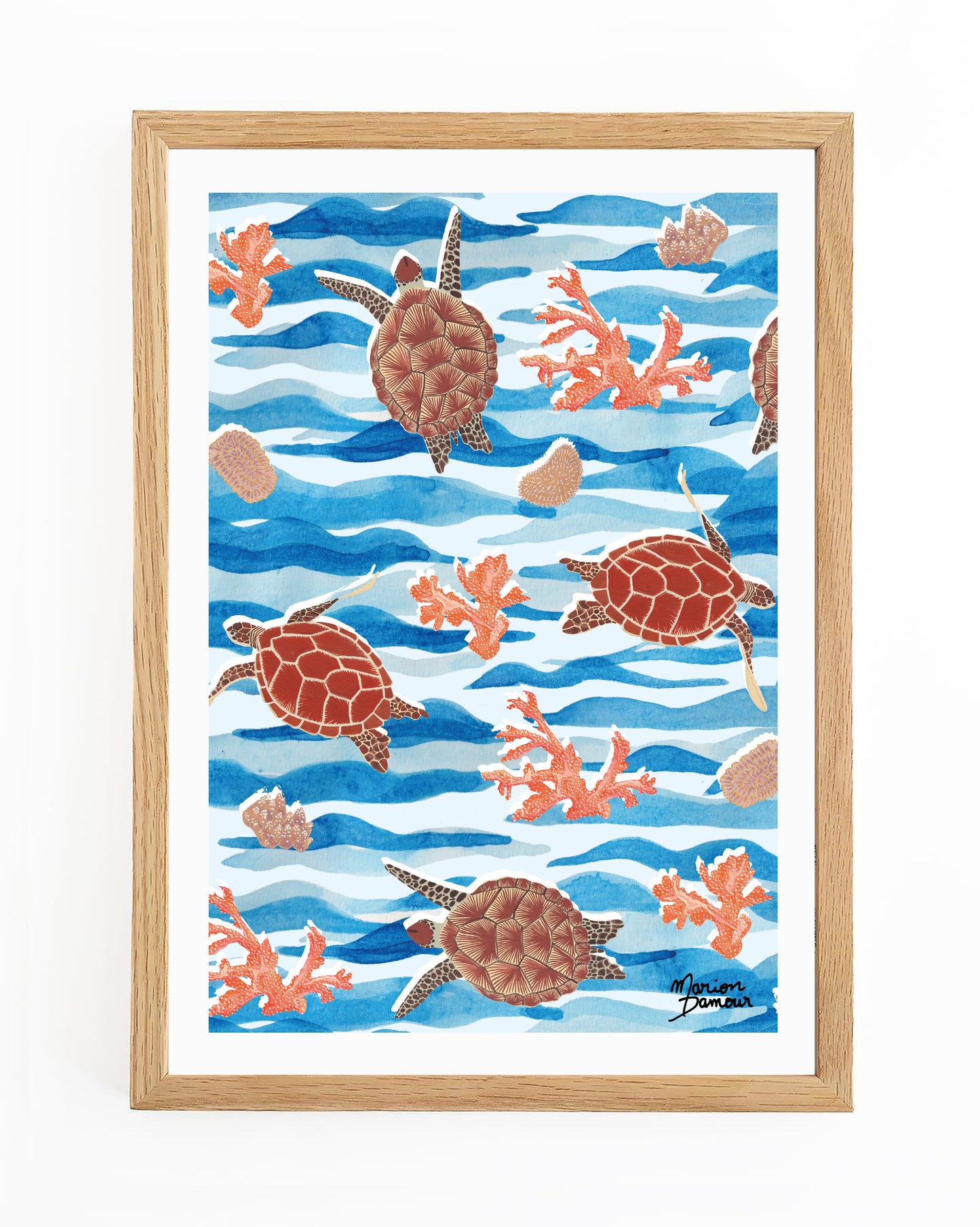 Affiche Tortue de mer