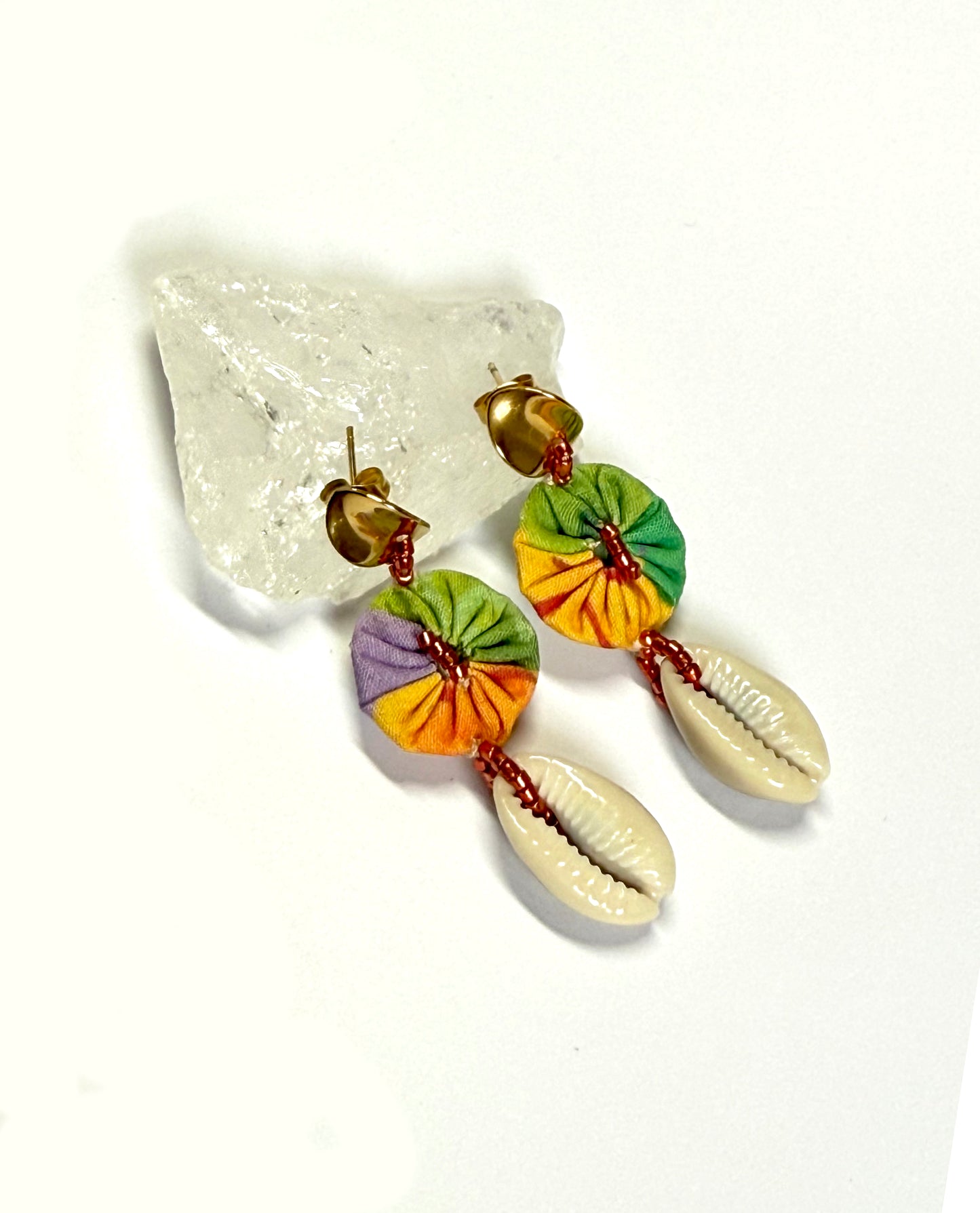 Boucles d'oreilles cuivre