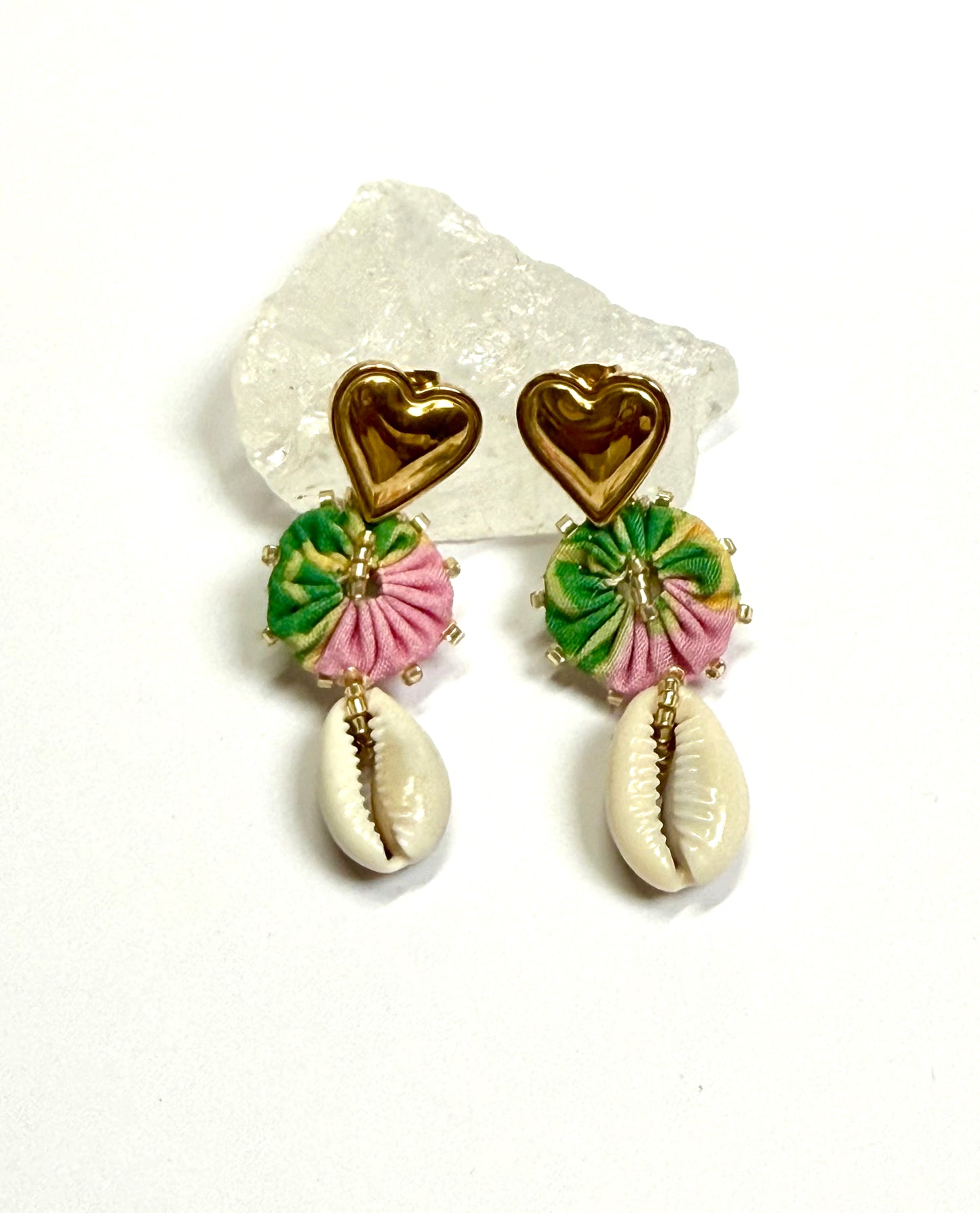 Boucles d'oreilles coeur