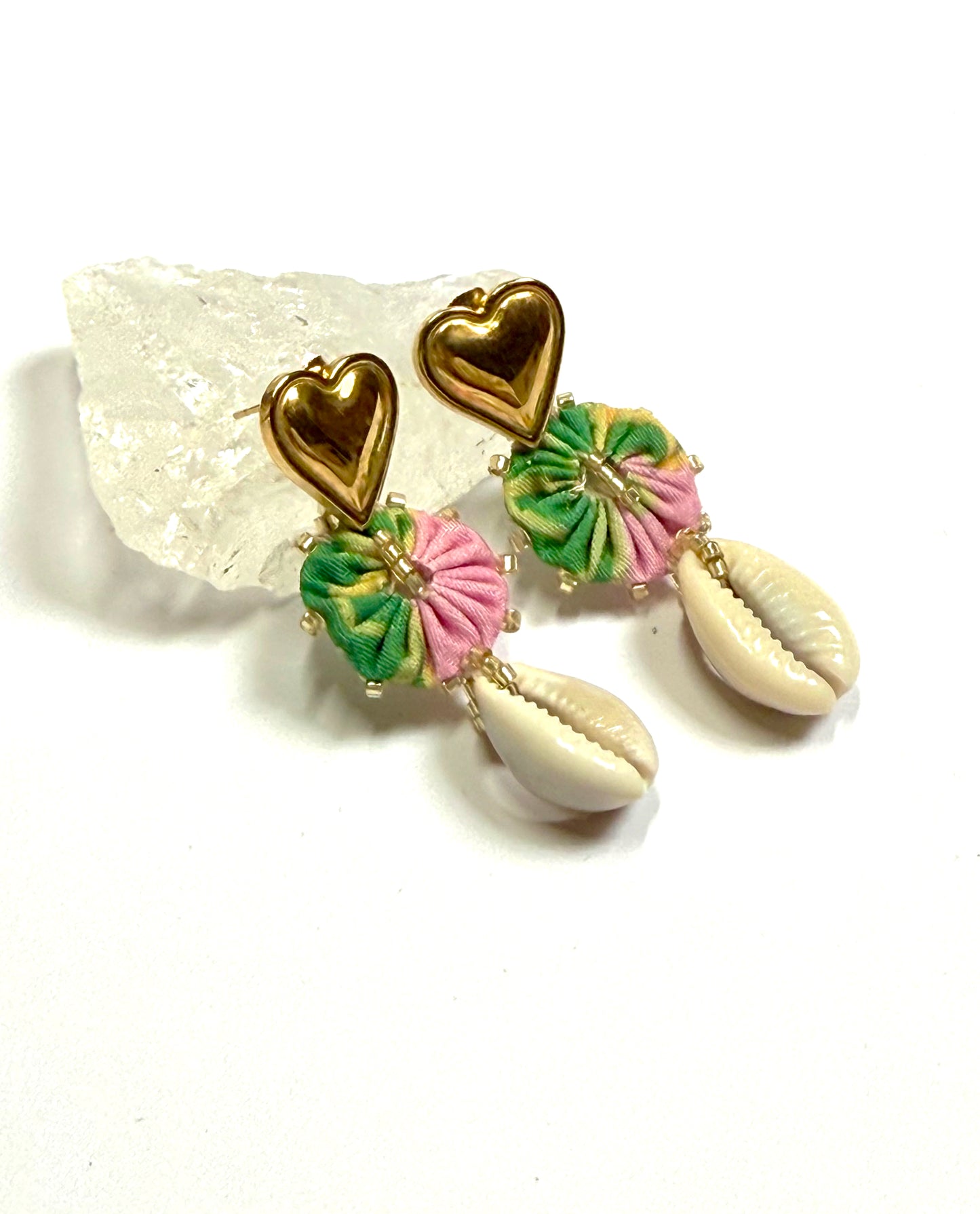 Boucles d'oreilles coeur