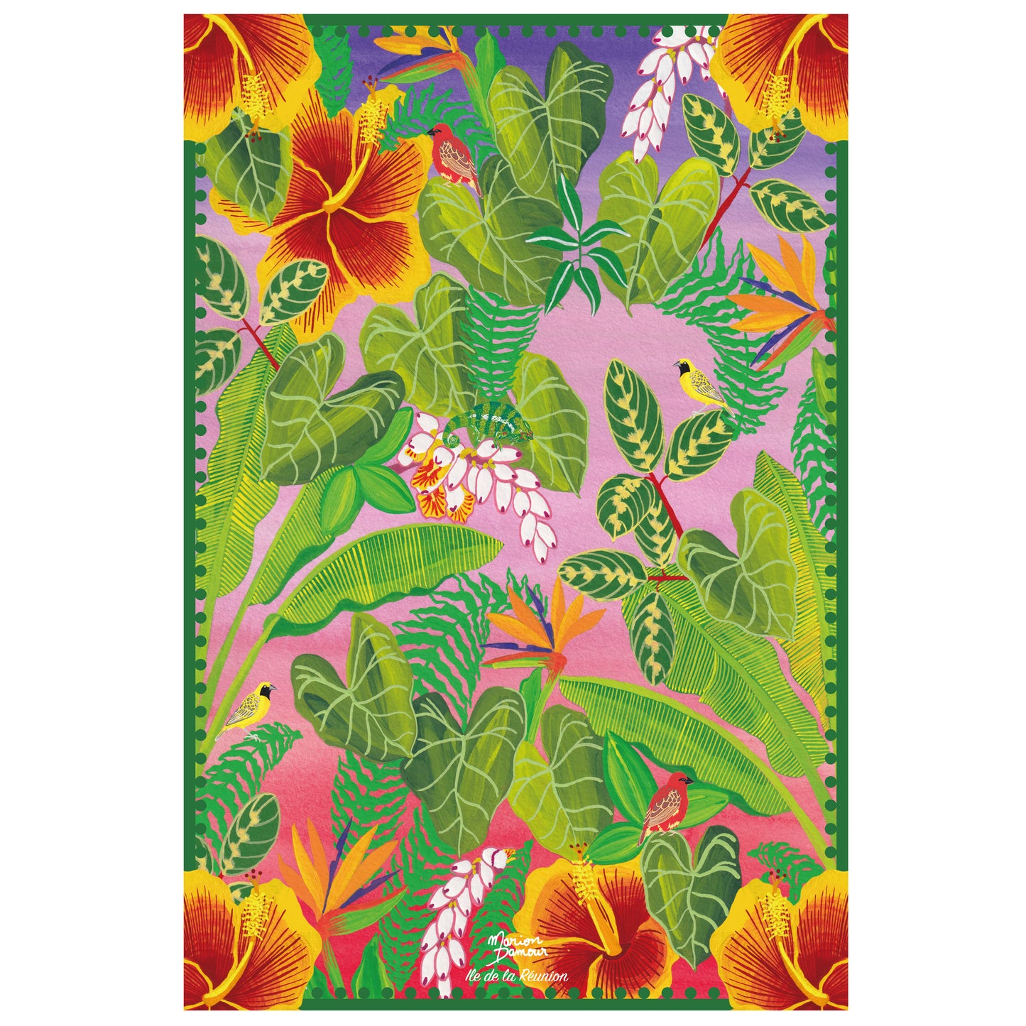 Paréo Hibiscus 120cmX180cm