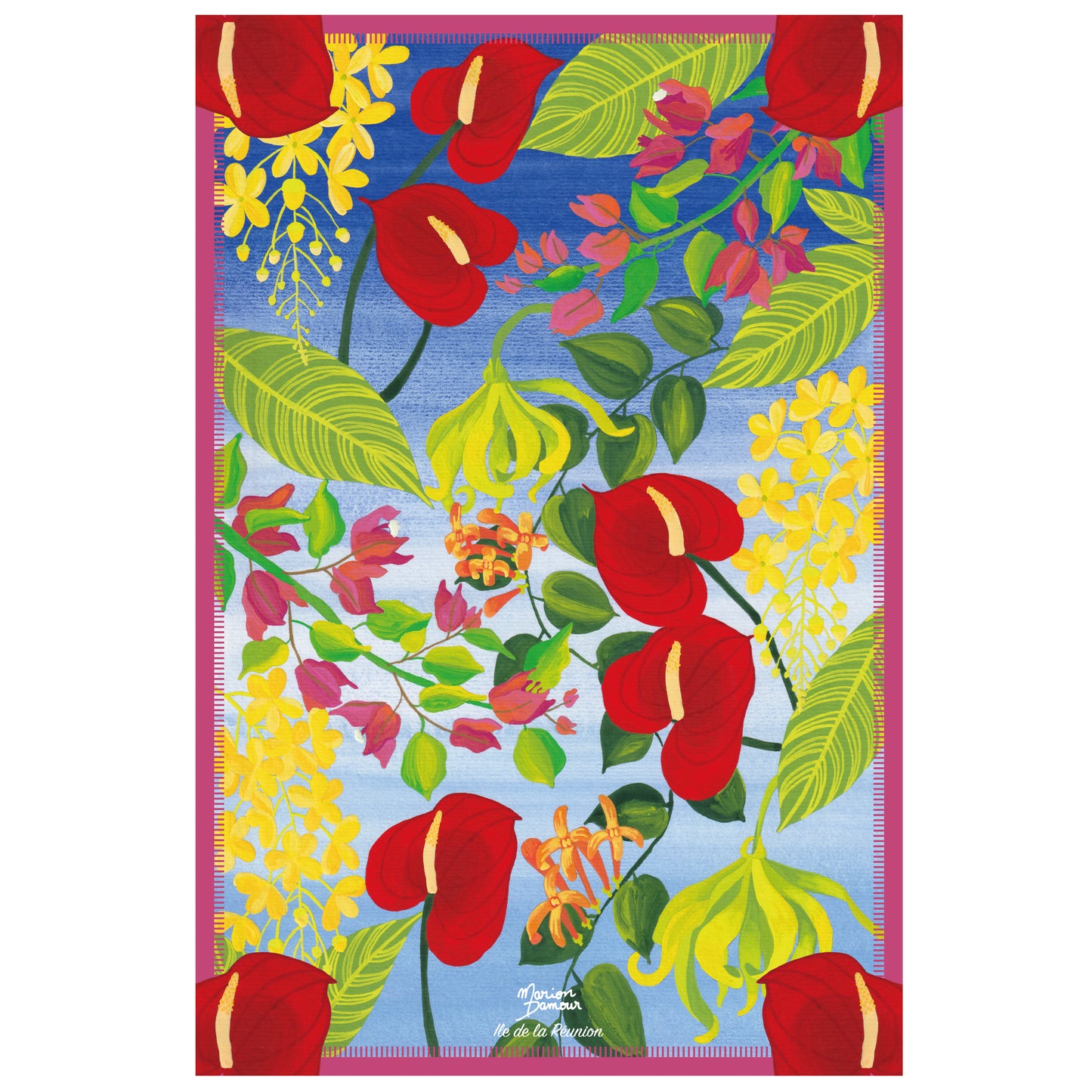 Paréo Anthurium 120cmX180cm